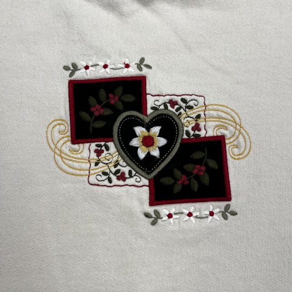 top stitch Tops Vintage Top Stitch Morning Sun Sweatshirt Woman